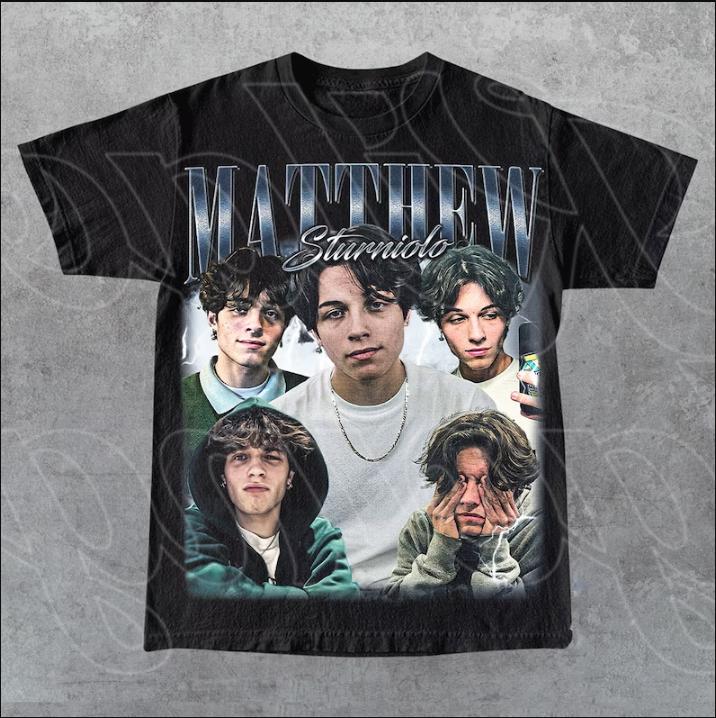 Matthew Sturniolo Vintage T-Shirt, Gift For Fans T-Shirt, Movie shirt Casual Classic