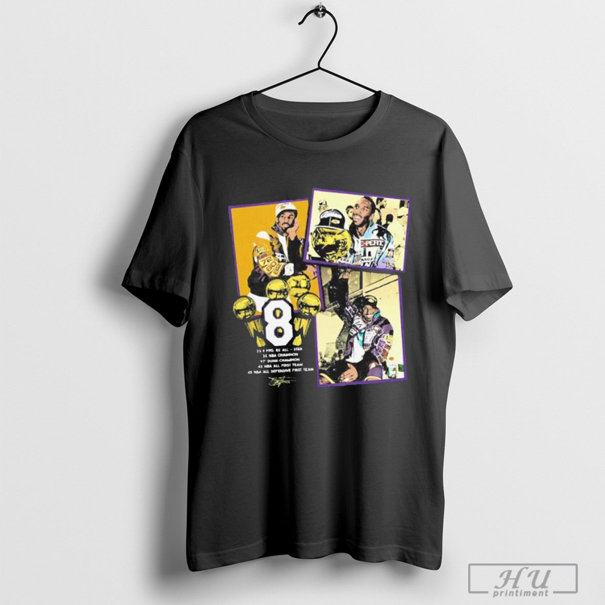 Trendy Kobe Bryant 8x All Star 3x Nba Champion 97%e2%80%b2 Dunk Champion 4x Nba All Friust Team 4x Nba All Defensive First Team Signautre Shirt