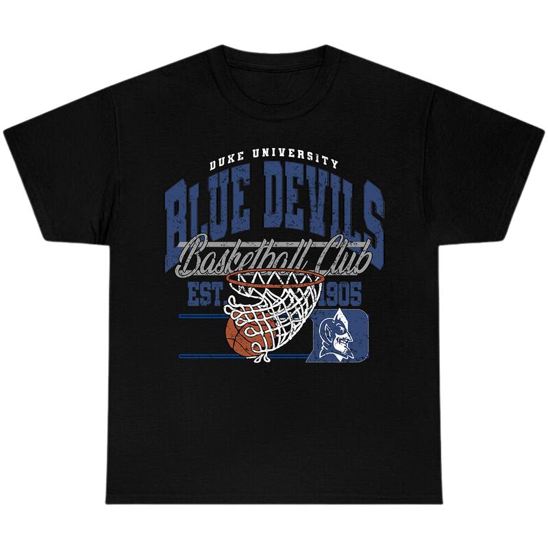 Vintage NCAA Duke Blue Devils T-Shirt, Graphic Vintage T-Shirt, Full Color T-Shirt, Unisex T-Shirt, For Men, For Women billabongshirts