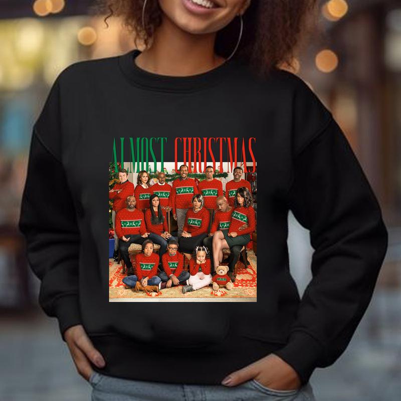 Retro Almost Christmas Movie Shirt, Christmas Comedy Tee Shirt, Almost Christmas Lovers Shirt, Family Holiday Shirt, Classic Movie Shirt