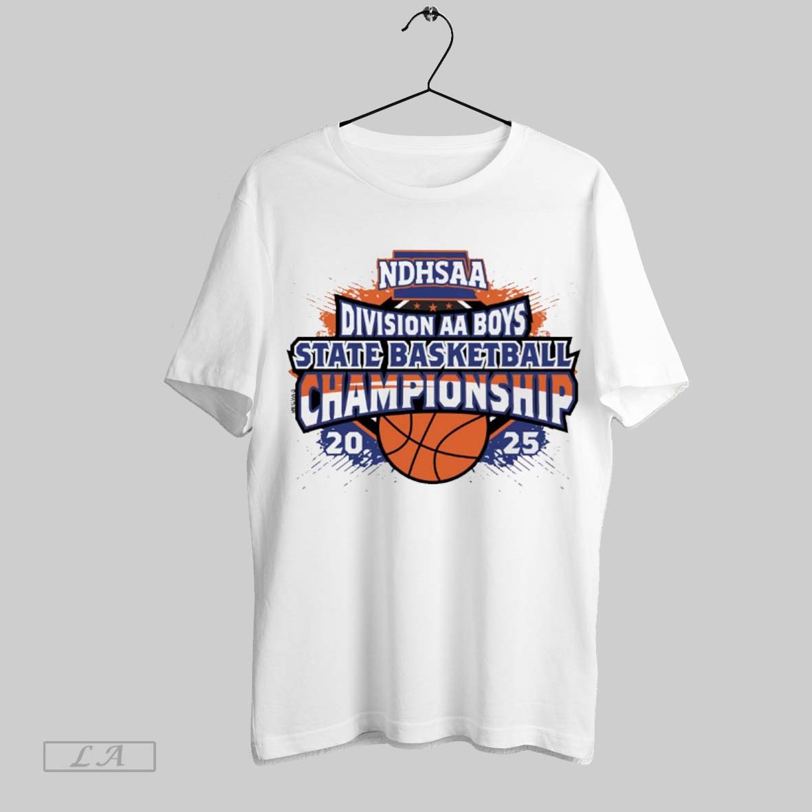 Top 2025 Ndhsaa Division Aa Boys State Basketball Championship Sweatshirt T Shirt