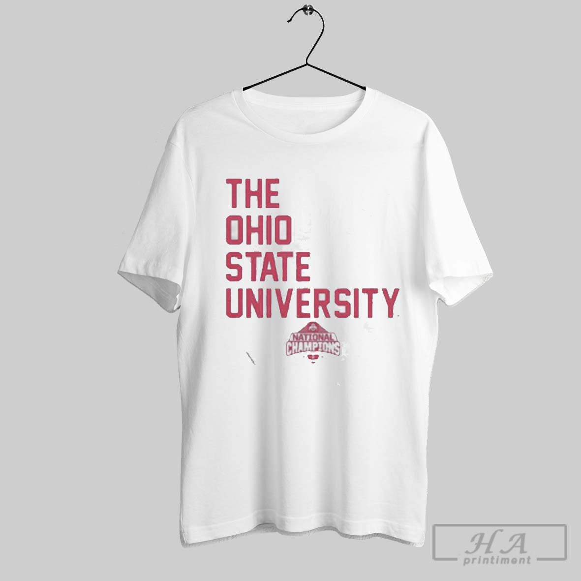 The Ohio State University National Champions College Football Playoff 2025 Shirts