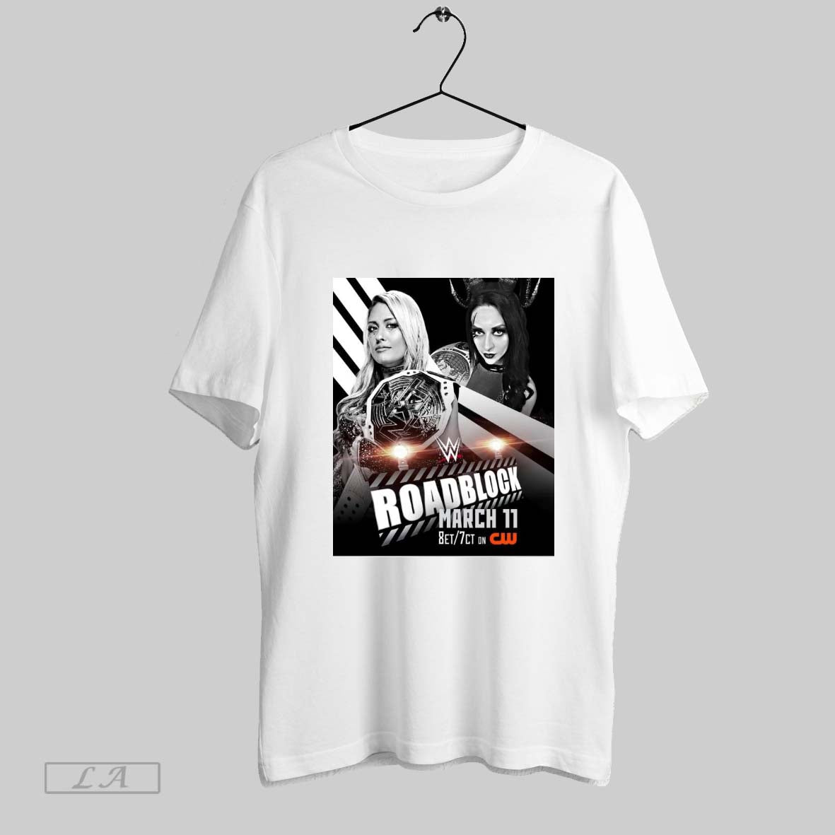 Top Wwe Nxt Giulia And Stephanie Vaquer Champion Vs Champion Match Roadblock March 11 2025 Poster