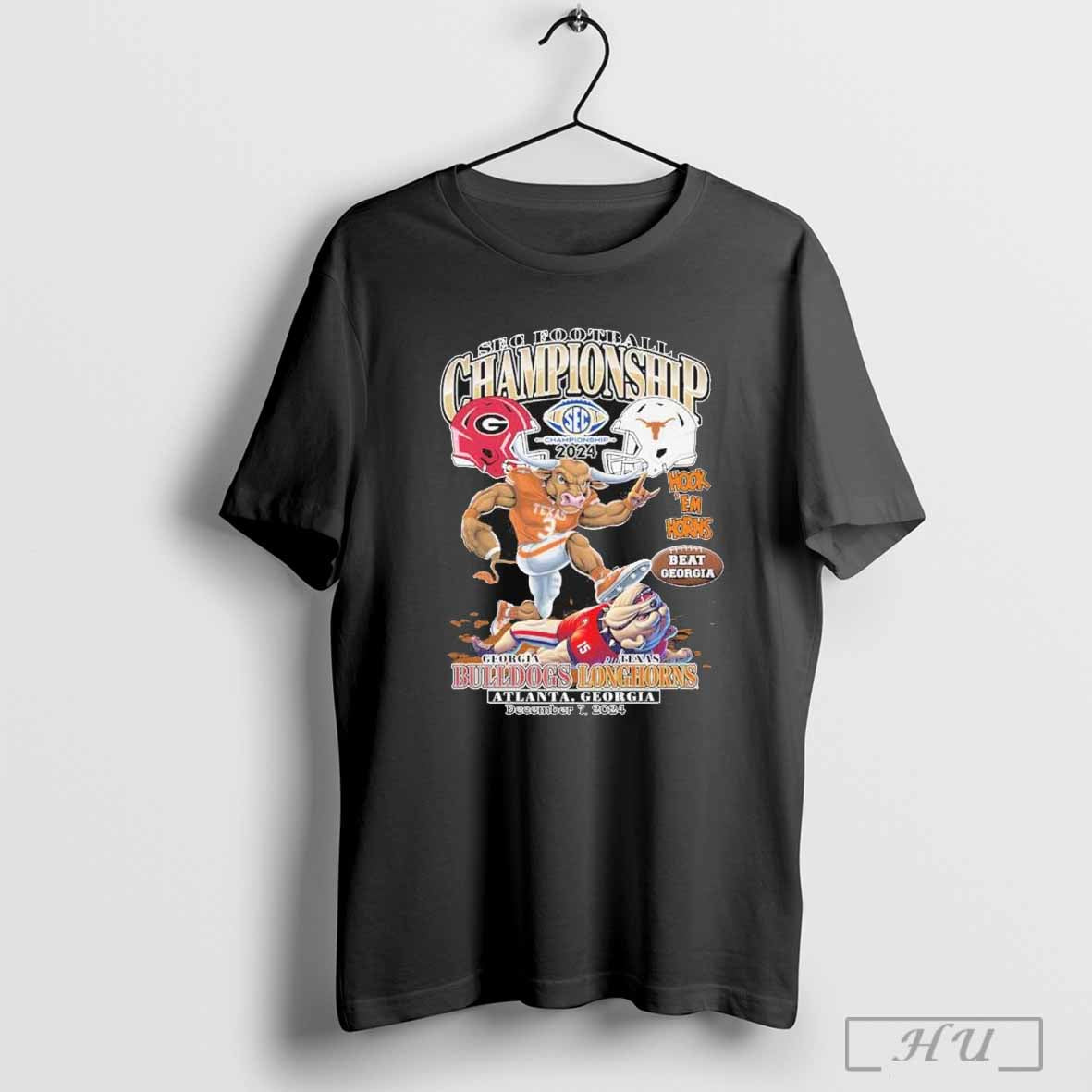 Texas Longhorns Sec Southeastern Conference Football Champions 2024 Shirt