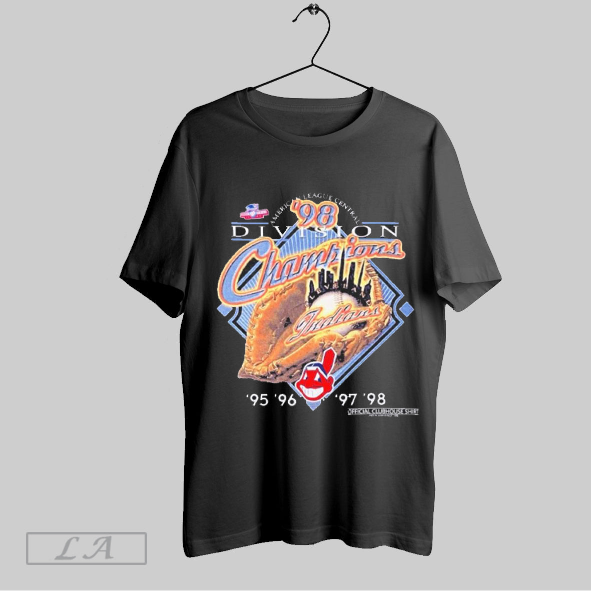Top Cleveland Indians 1998 Division Champions Unisex Sweatshirt T Shirt