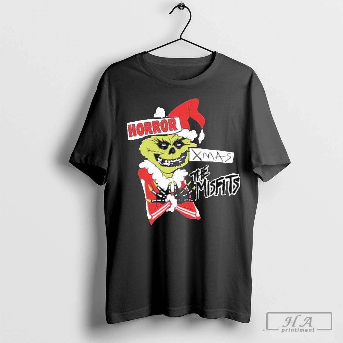 Official The Misfits Records Horror Xmas Shirt