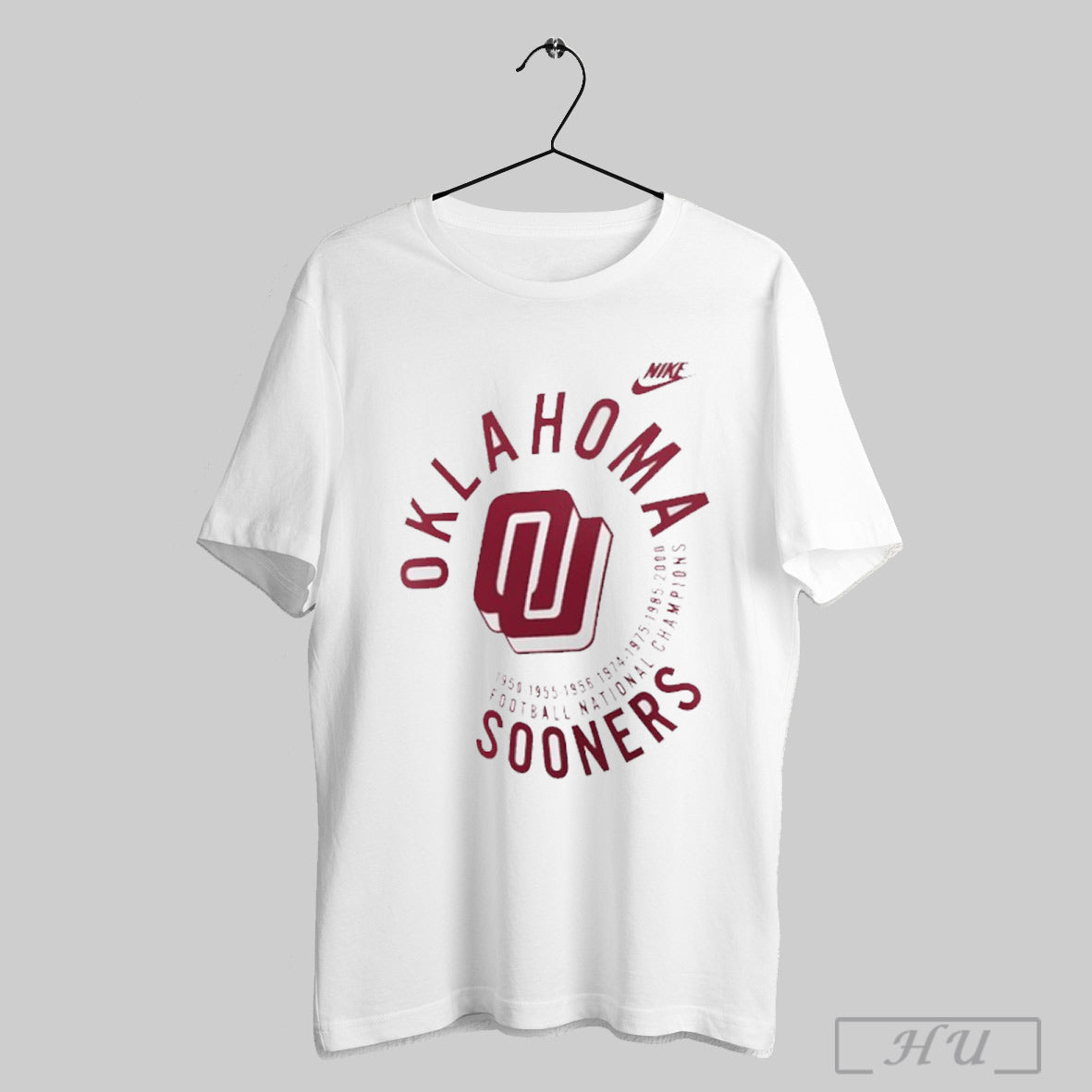 University Of Oklahoma Sooners Football 7x National Champions T Shirt Sweatshirt