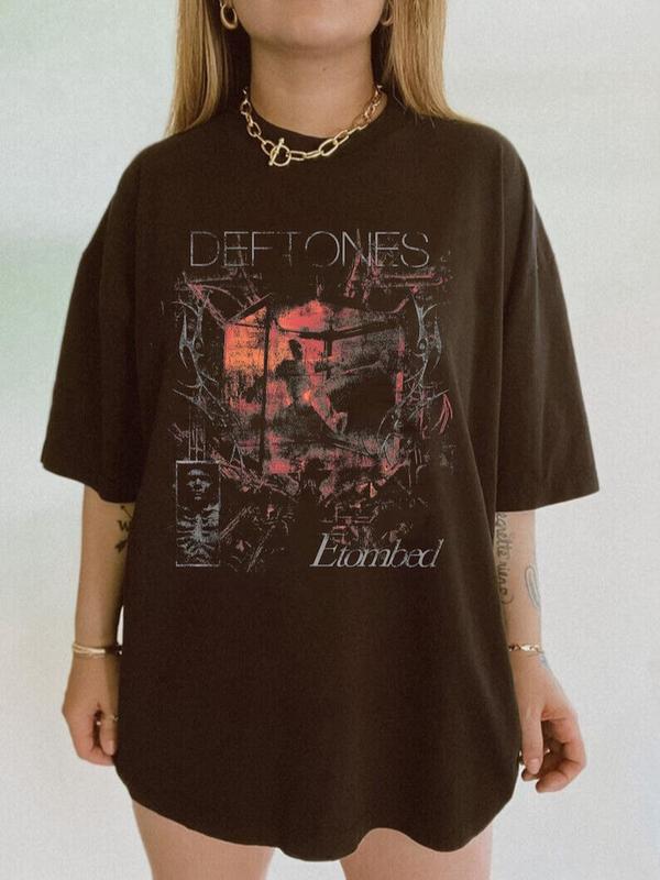 Vintage Deftones Band Graphic T-Shirt Unisex S-5XL, Vintage Band Tee, Graphic tee
