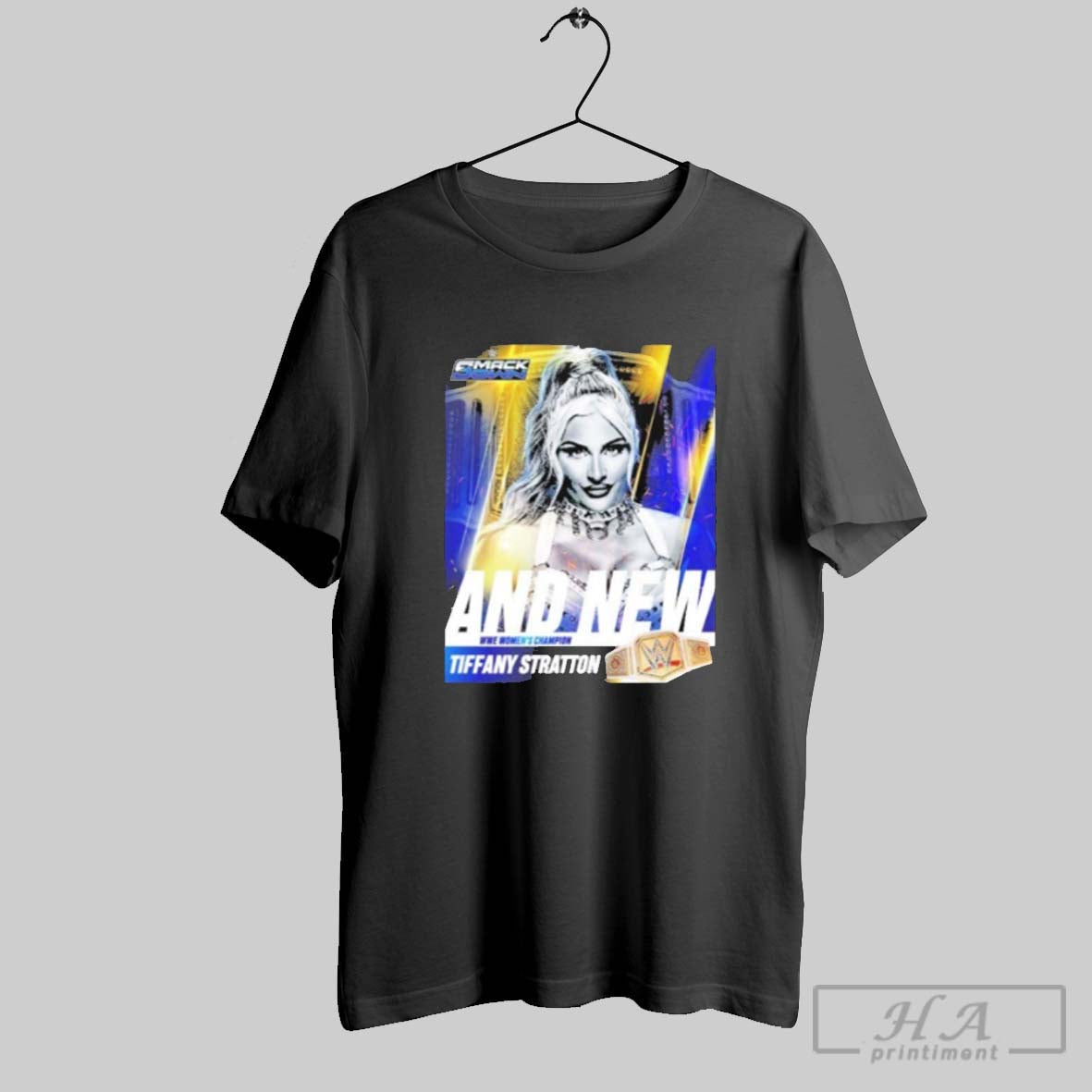 Tiffany Stratton New Wwe Womens Champion It Is Officially Tiffy Time Smackdown 2025 Shirt