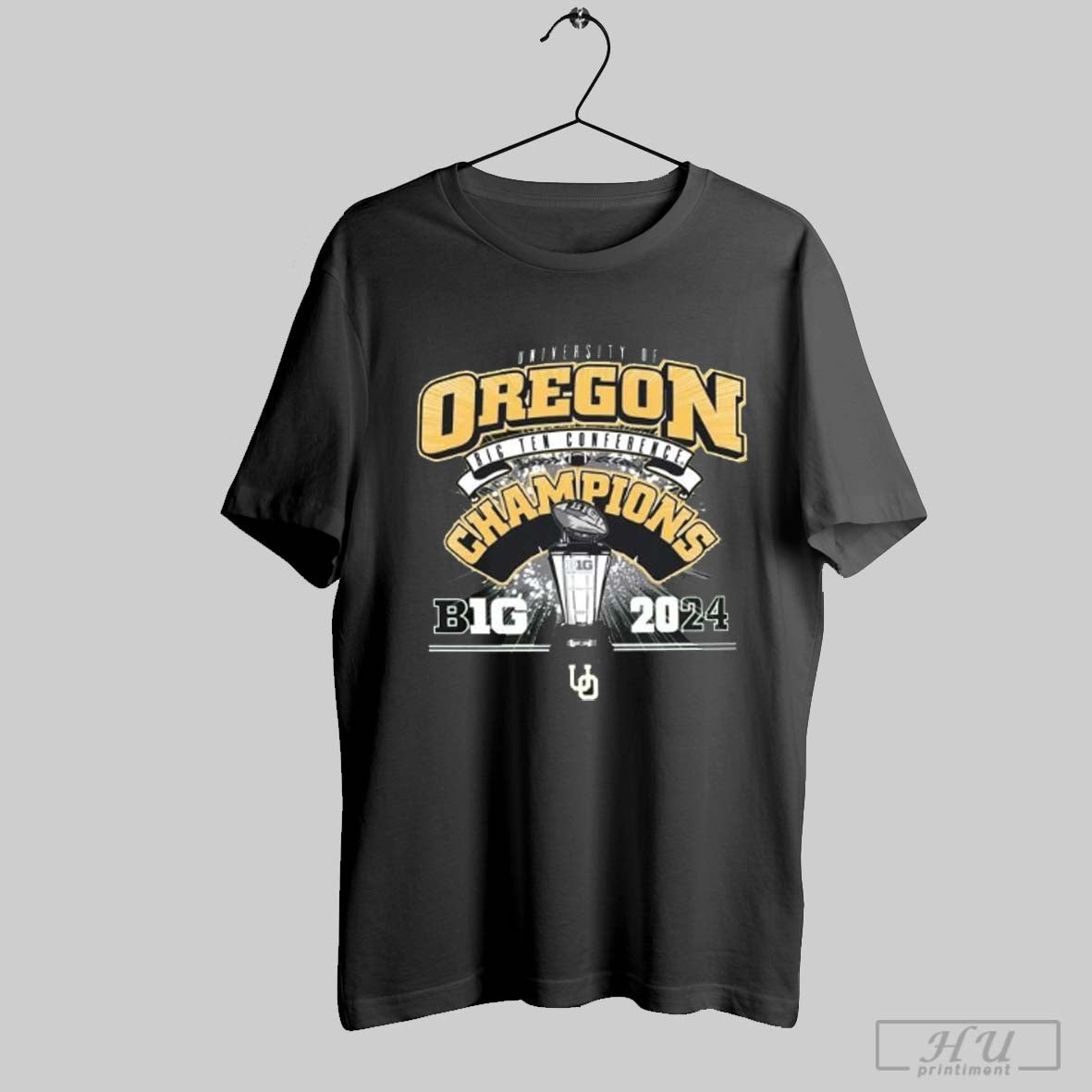 University Of Oregon Duck Champions Big Ten Conference 2024 T Shirt