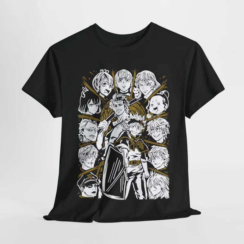 Black Bulls Anime Shirt - Japanese Anime Lover Manga Shirt - Top, Menswear Underwear Tshirt