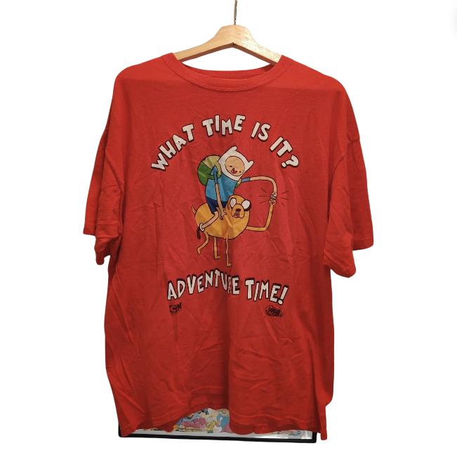 What Time Is It ADVENTURE TIME Cartoon T-Shirt, ADVENTURE TIME Cartoon Graphic Tee, Unisex T-Shirt, Gift For Men Women Menswear Top