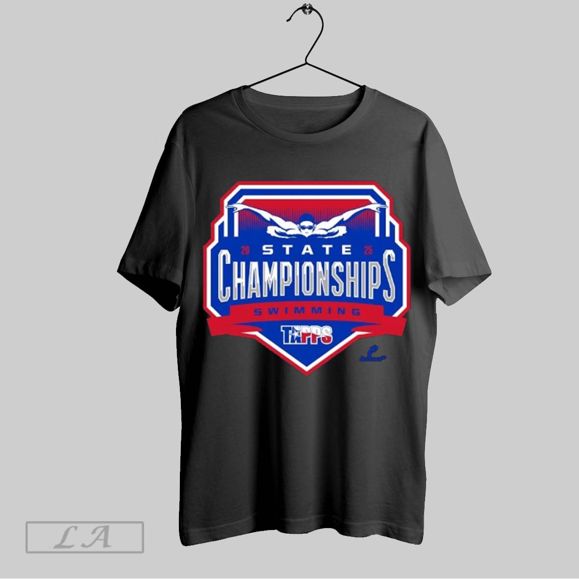 Top 2025 Tapps Swimming State Championship T Shirt