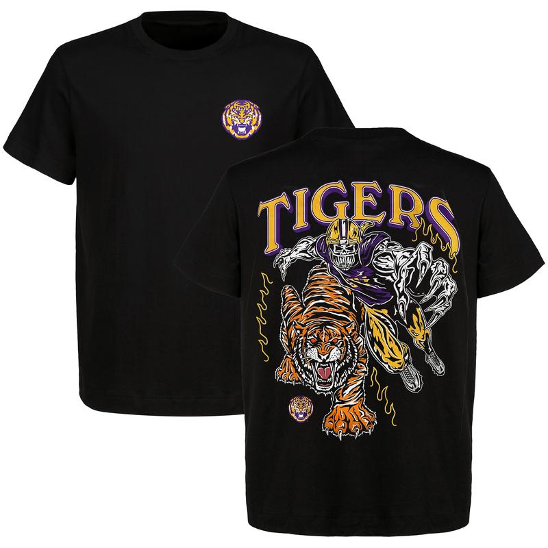 Warren Lotas LSU Tigers Football Vintage Graphic T-Shirt â€“ Unisex Retro LSU Football Shirt for Men and Women, Perfect for Football Fans