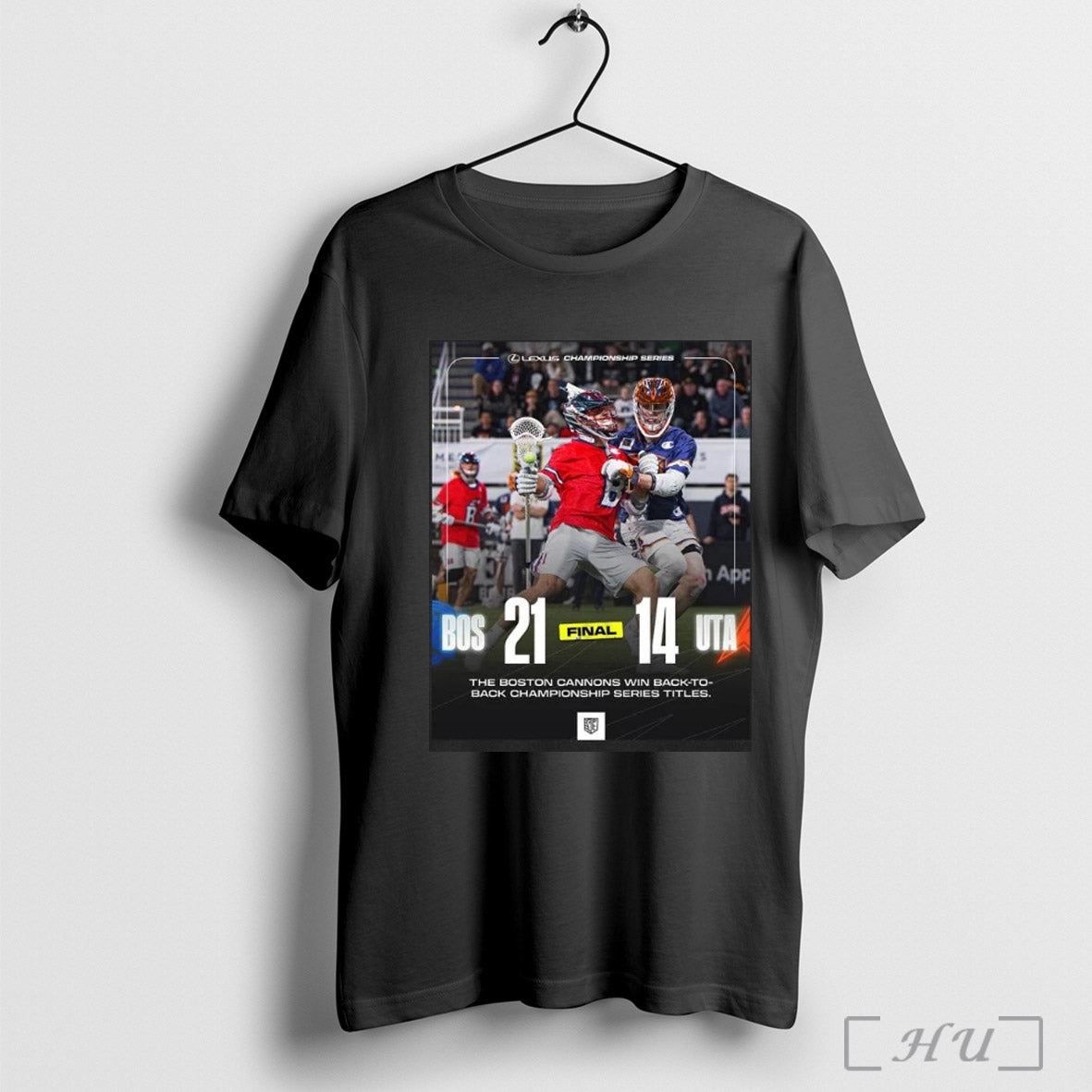 Trendy Boston Cannons Win Back To Back Lexus Championship Series Titles 21 14 Final Score T Shirt