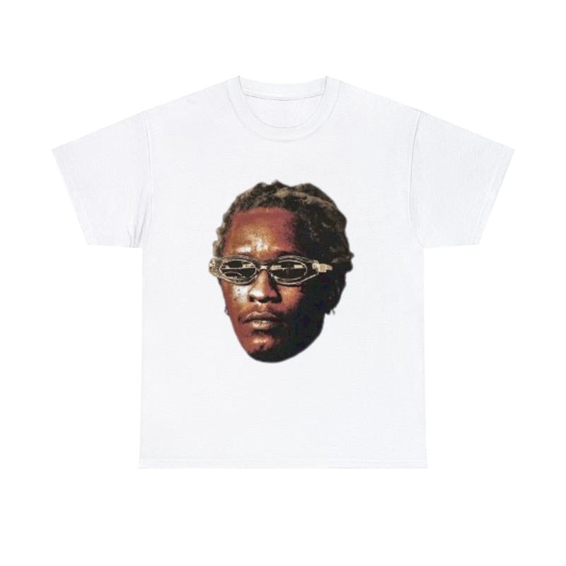 YOUNG THUG T-Shirt, Kanye Thugger Slime Season Green Graphic T-Shirt, Hip Hop Fashion for Unisex, Vintage Music Lover Gift Apparel