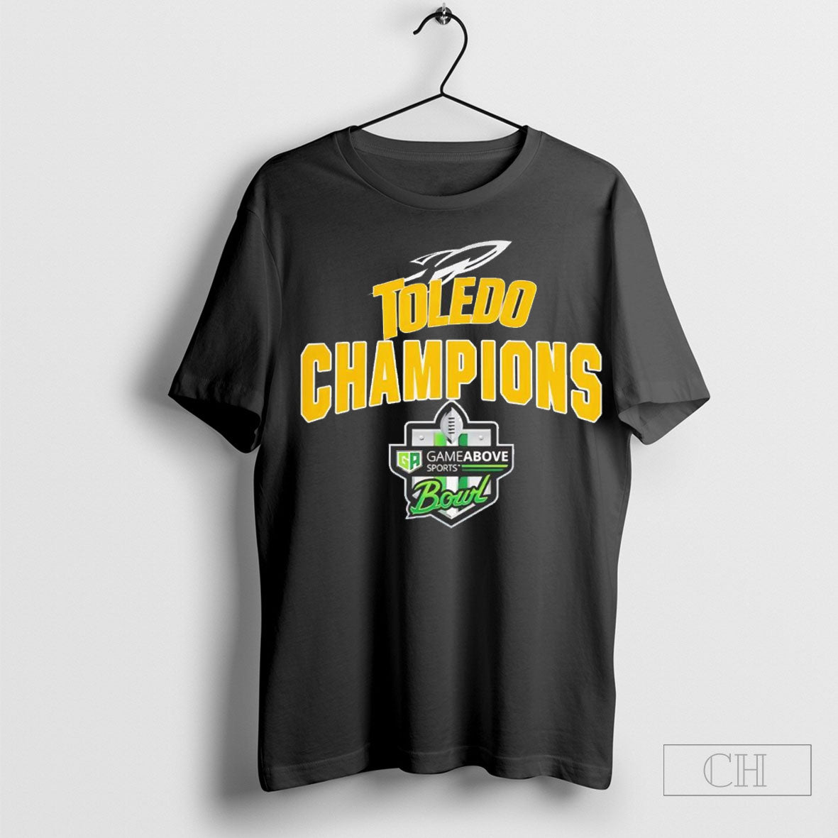 Toledo Rockets Football Champions Gameabove Sports Bowl 2024 Logo Shirt