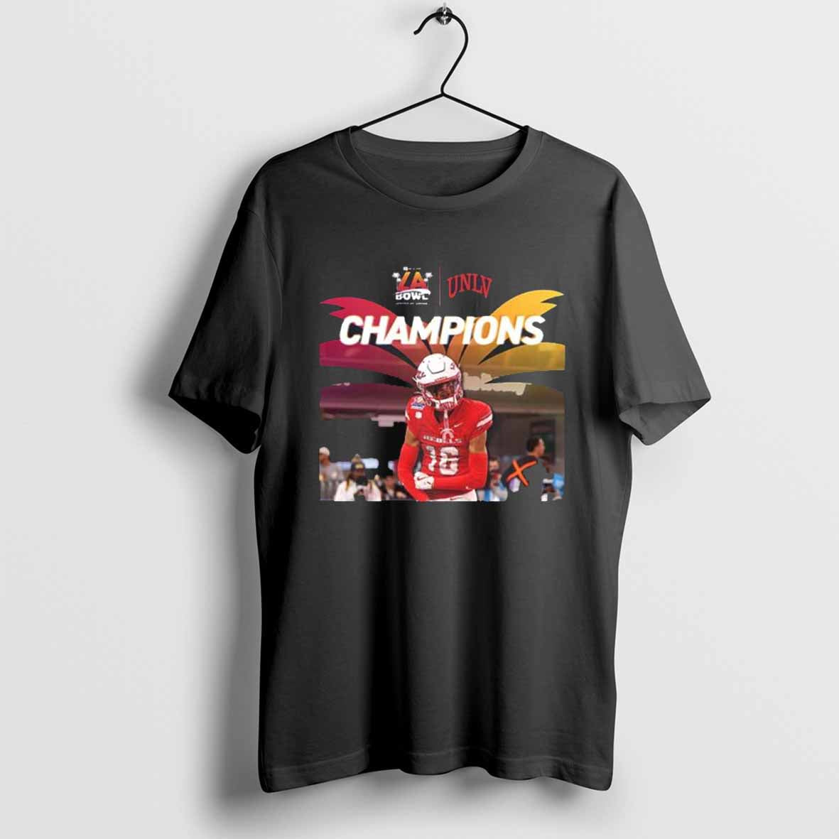 The Unlv Rebels Are Champions Of The 2024 Art Of Sport Labowl Hosted By Gronk Ncaa Divison Unisex T Shirt