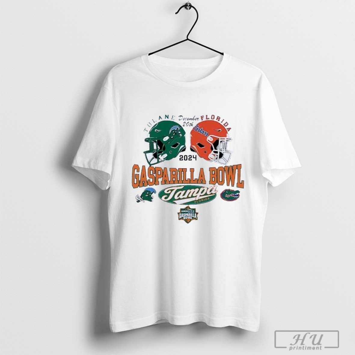 Tulane Green Wave Vs Florida Gators Football Gasparilla Bowl Champions 2024  Shirt
