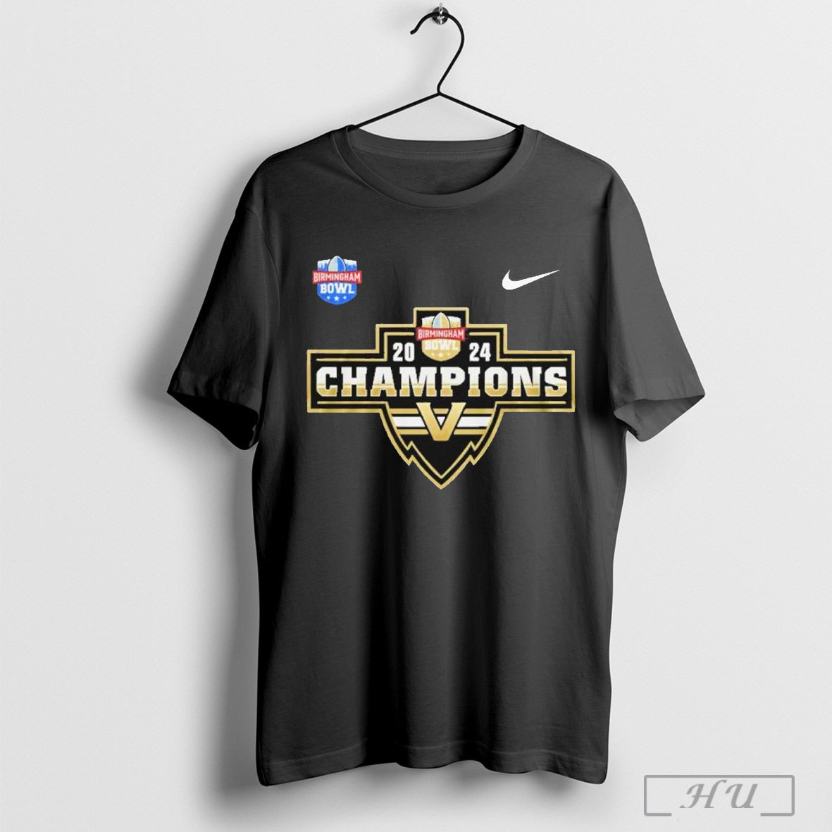 Vanderbilt Football Birmingham Bowl Champions 2024 Shirt
