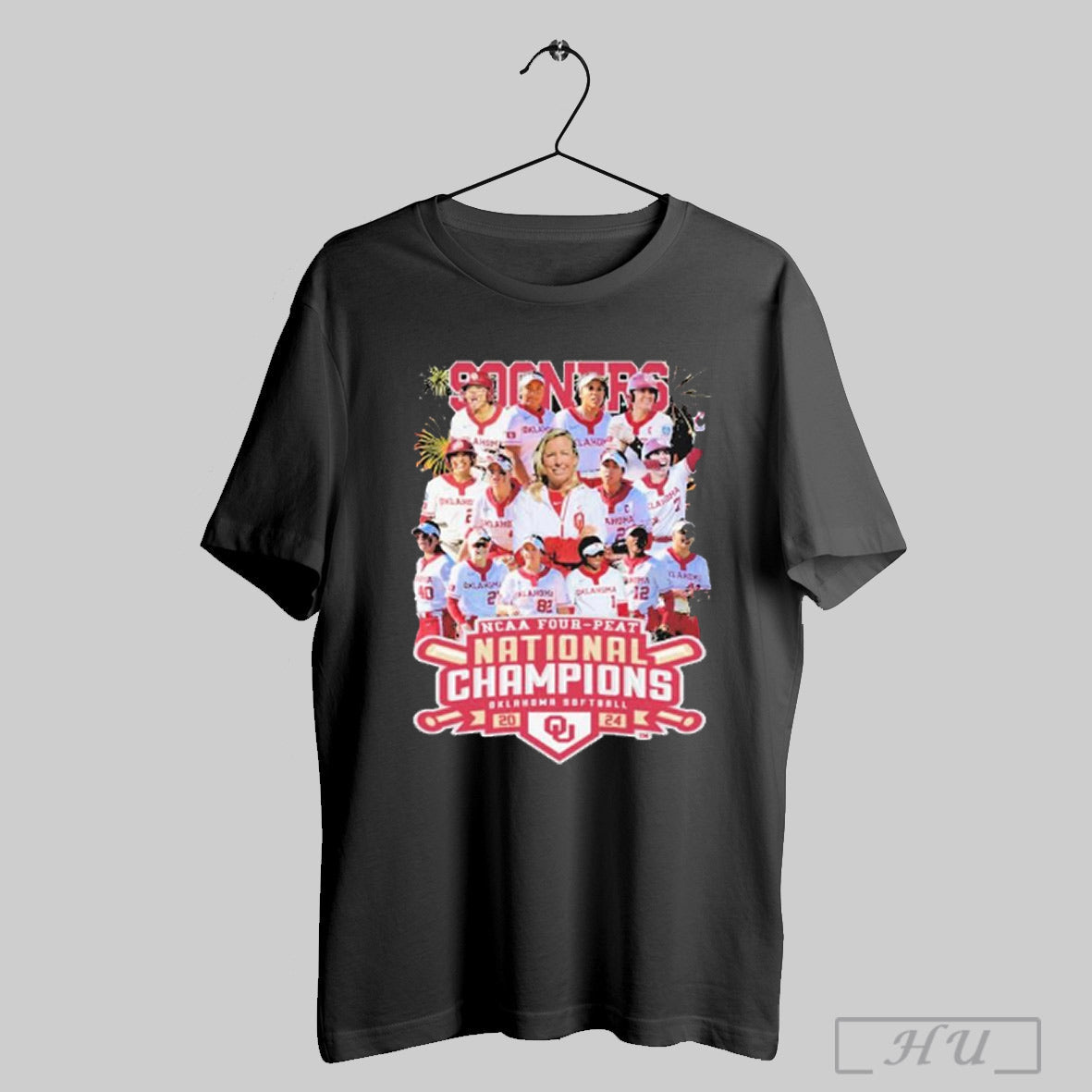 Trendy Oklahoma Sooners Ncaa Four Peat National Champions 2024 T Shirt