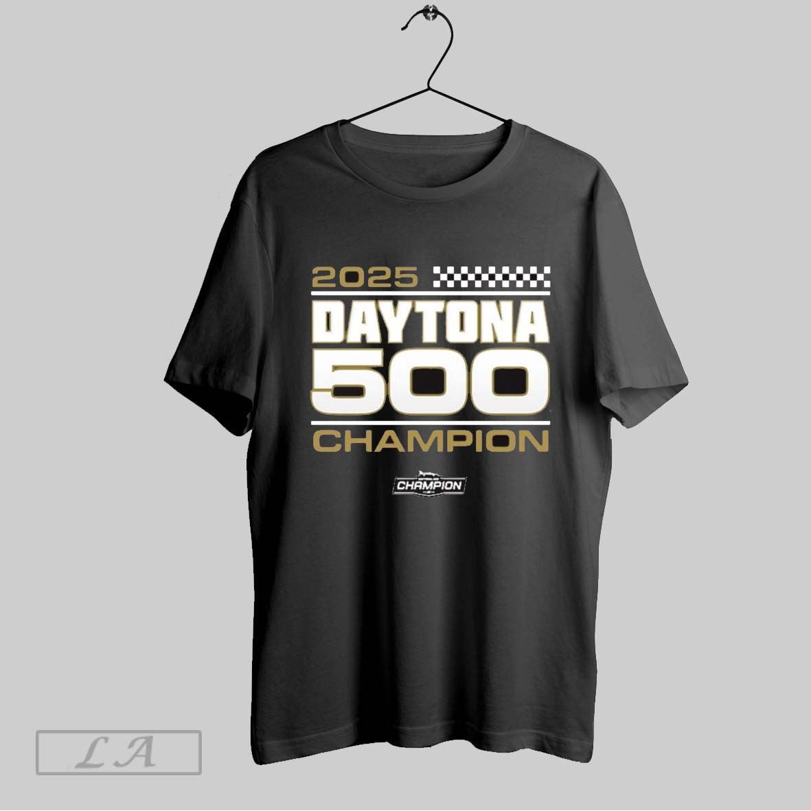 Top Checkered Flag Sports William Byron 2025 Daytona 500 Champion T Shirt