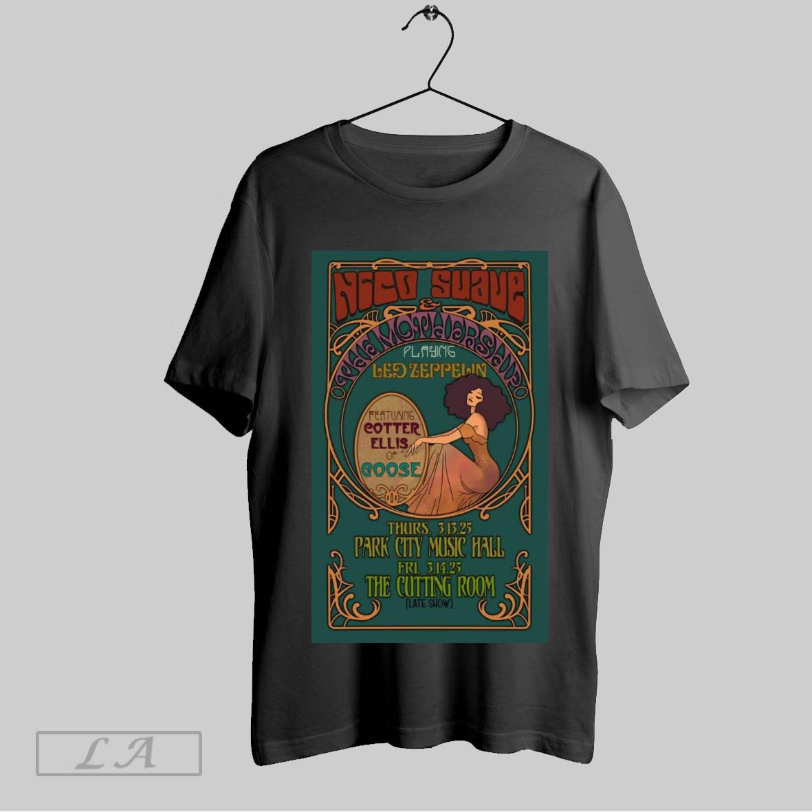 Top Poster Nico Suave The Mothership Tour New York March 13 2025 Park City Music Hall Unisex Sweatshirt T Shirt