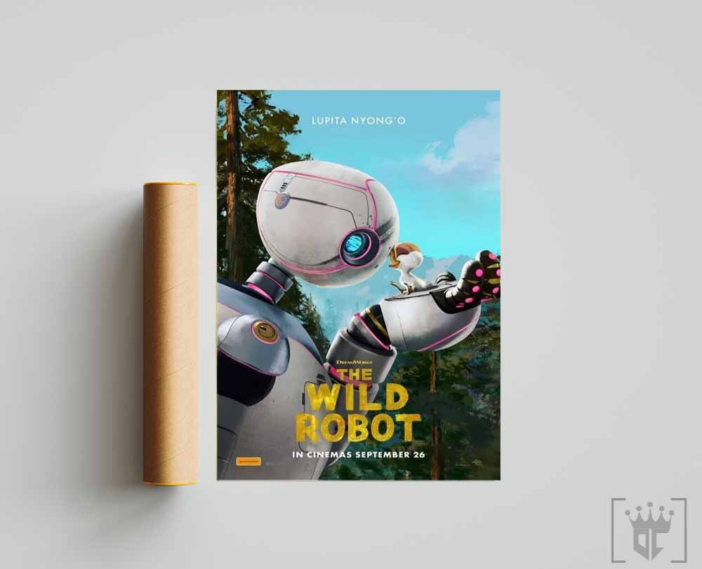 The Wild Robot 2024 Movie Poster