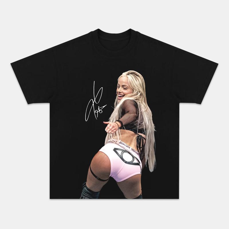2024 LIV MORGAN TEE, Wrestling Tee, WWE Tee, Wrestling Gift, Sports Shirt, Workout T-shirt Streetwear Crewneck Clothing