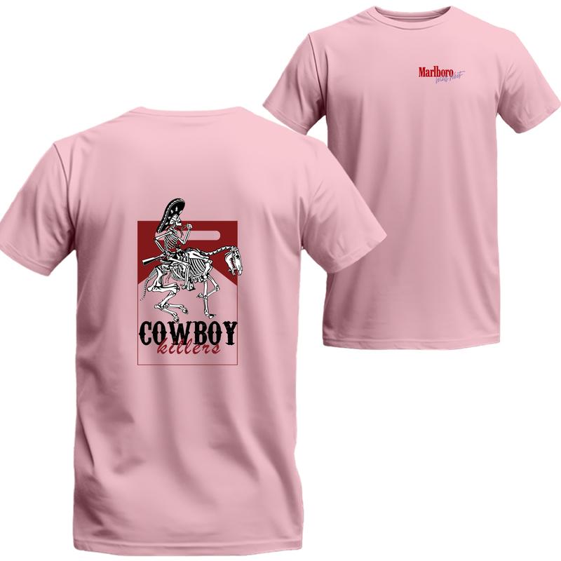 Vintage Marlboro Cowboy Wild West Shirt Country Musical, Marlboro Short Sleeve Tee, Unisex Shirt, Menswear Top