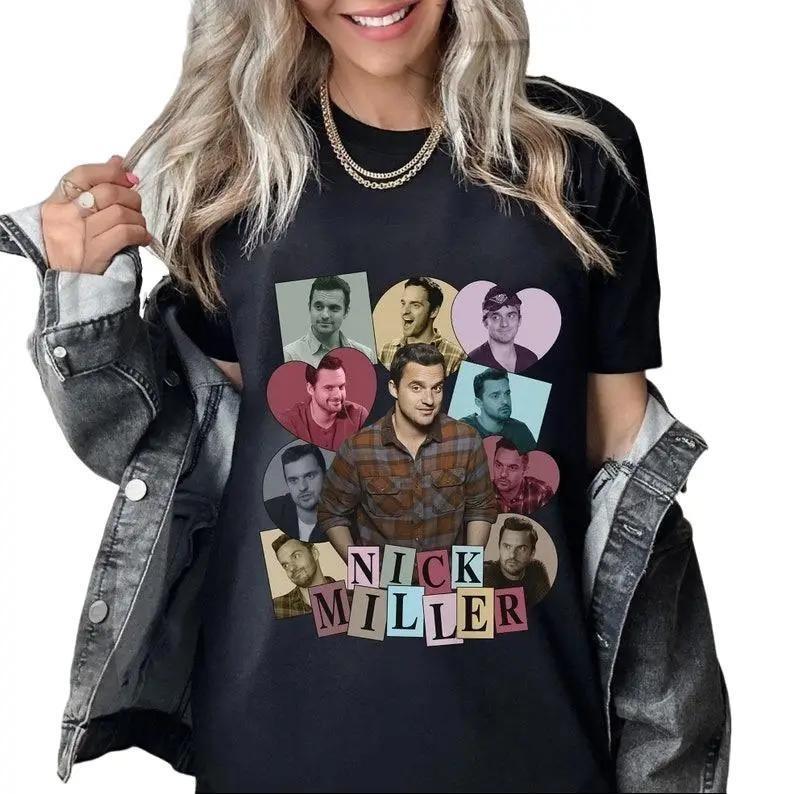 Nick Miller & Winston Schmidt College Selfie V2 T-Shirt  Vintage New Girl Movie Shirt  Nick and Schmidt the Pepperwood Chronicles Gift Merch