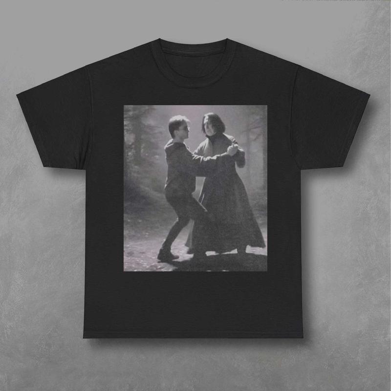 Harry Potter and Severus Snape Are Dacing Shirt, Harry Potter Tee, Severus Snape Shirt, Movie Graphic Shirt Classic Fabric