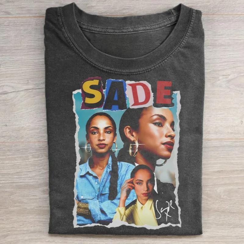 Vintage Sade Shirt, Sade Adu Shirt, Sade Graphic Tee, Sade Pop Music Fan Shirt, Sade World Tour, Sade Kiss of Life Music 2024, Music Shirt Menswear To