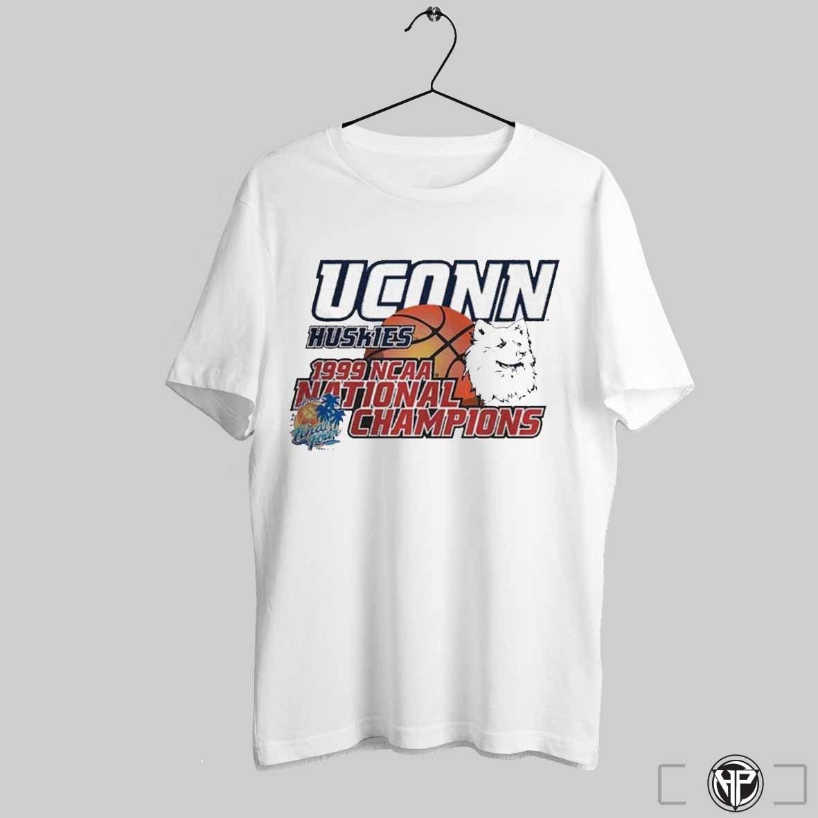 Ucon Huskies 1999 Ncaa National Champions Nba Unisex T Shirts Trendy Sweatshirt