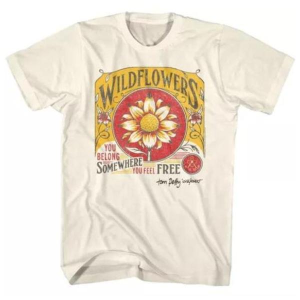 Tom Petty Wildflowers Music unisex cotton Shirt