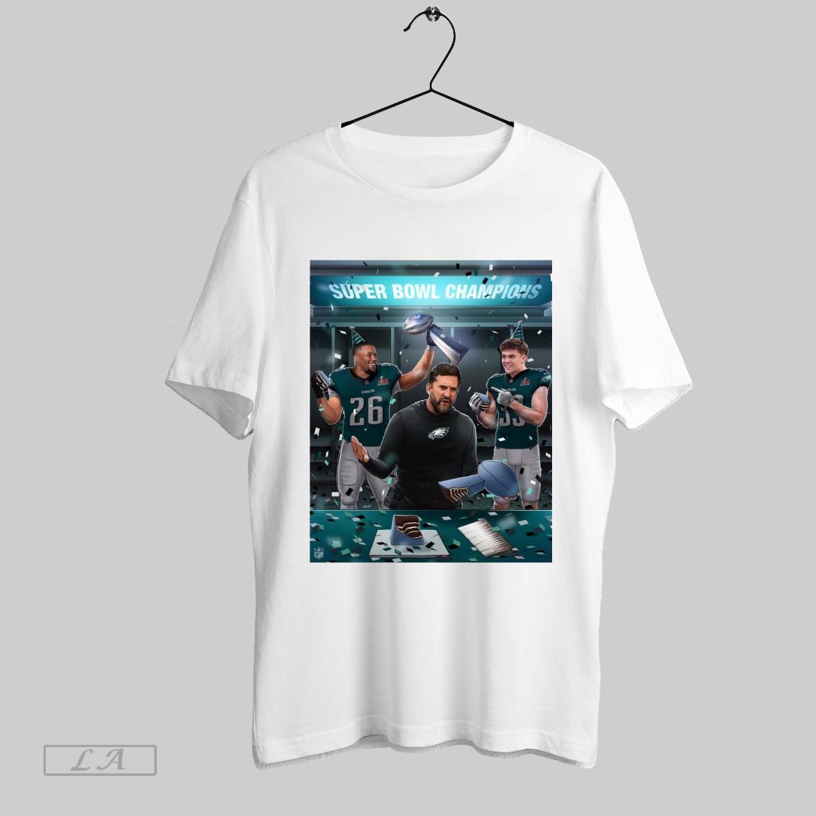 Top Poster Philadelphia Eagles Super Bowl Lix Champions No Better Birthday Gift For Saquon And Coop Unisex Sweatshirt T Shirt