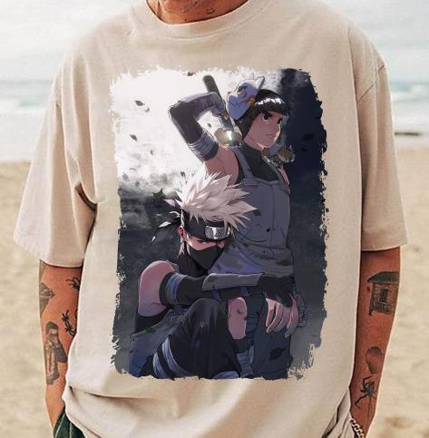 Kakashii and Mightt Guyy Shirt, Animee Shirt Sweatshirt Hoodie Unisex