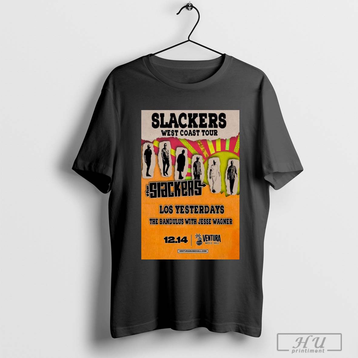 The Slackers Ventura Music Hall In Ventura Ca December 14 2024 Poster T Shirt