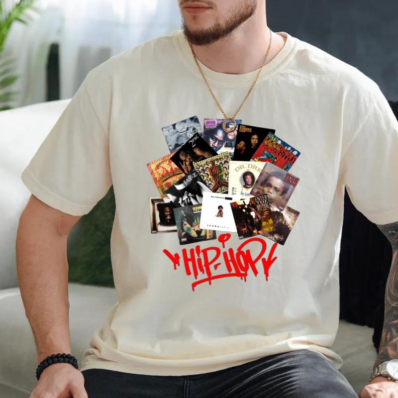 90's Hip Hop T Shirt, 90's Rap Streetwear, Hip Hop Fashion, Old School Rapper Tee, Unisex Short Sleeve Tee