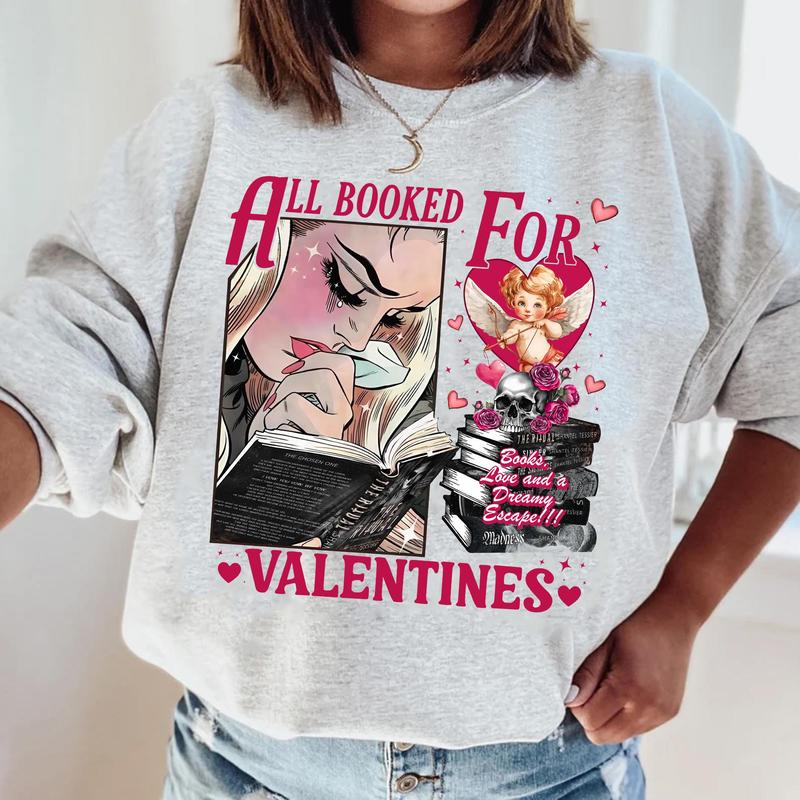 All Booked For Valentines Sweatshirt, The LORDS Series, The Ritual Book Shirt, Dark Romance Merch, Bookish Shirt, Valentines Gifts, Gift for Girlfrien