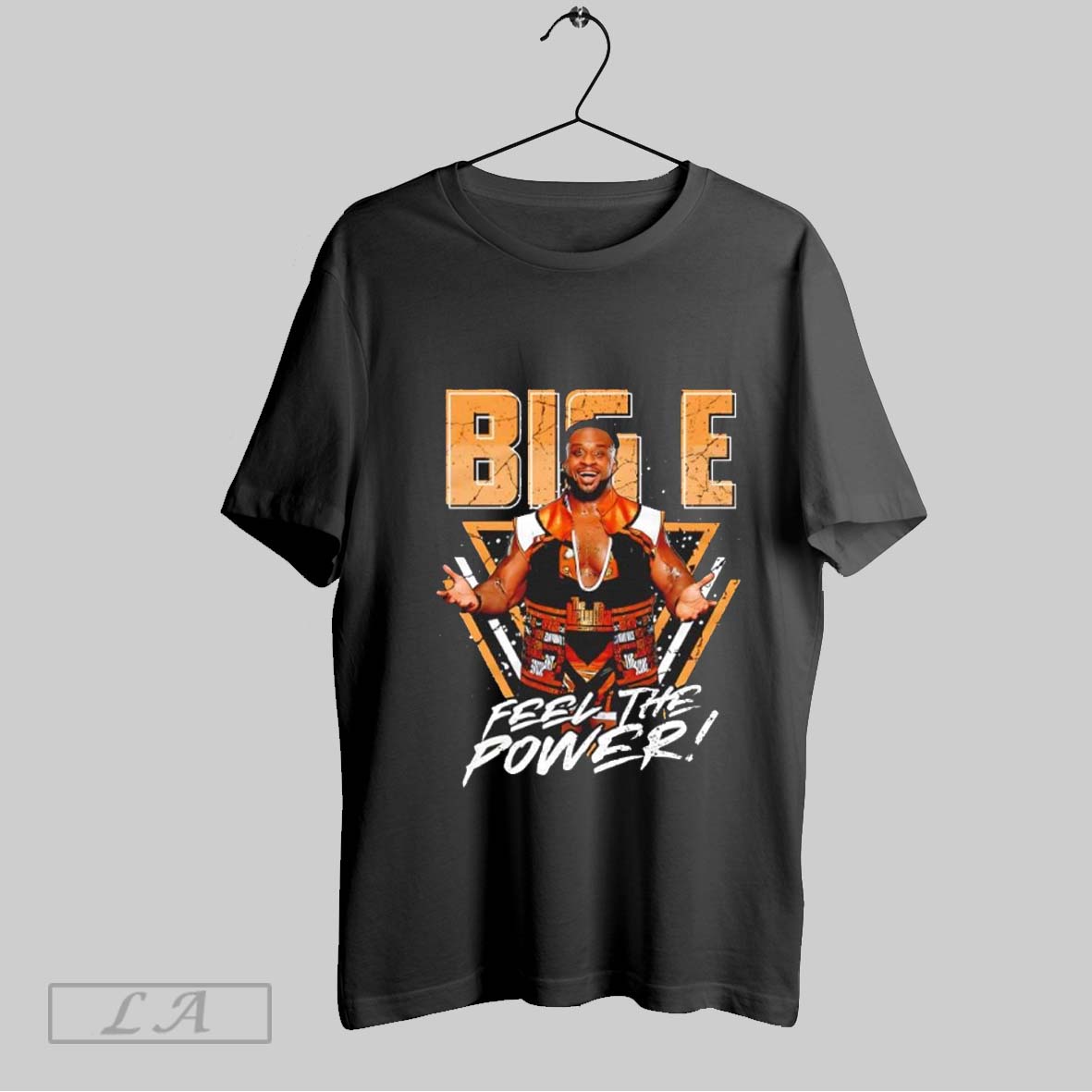 Top Big E Triangle Feel The Power Graphic Sweatshirt T Shirt