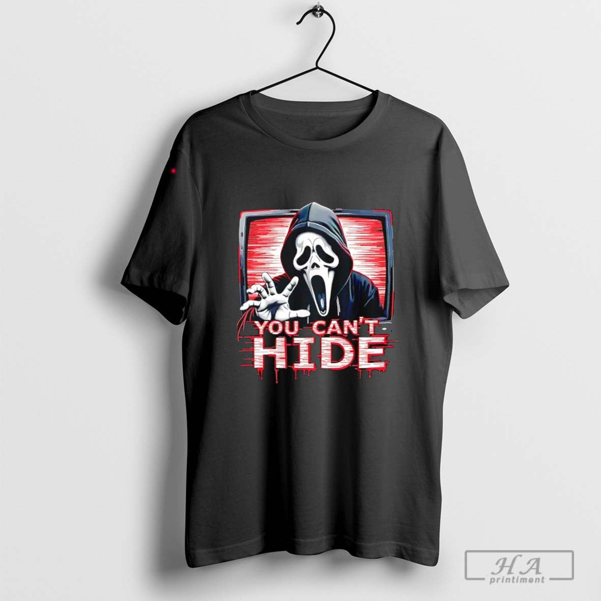 You can't hide Horror ghost Halloween shirt