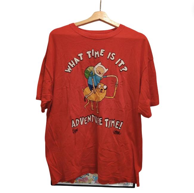 What Time Is It ADVENTURE TIME Cartoon T-Shirt, ADVENTURE TIME Cartoon Graphic Tee, Unisex T-Shirt, Gift For Men Women Menswear Top