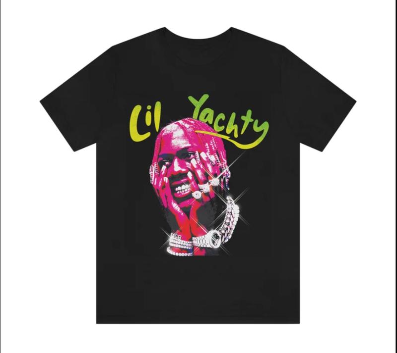 Lil Yachtyy T-shirt, Graphic Tee, Music Fan Tee