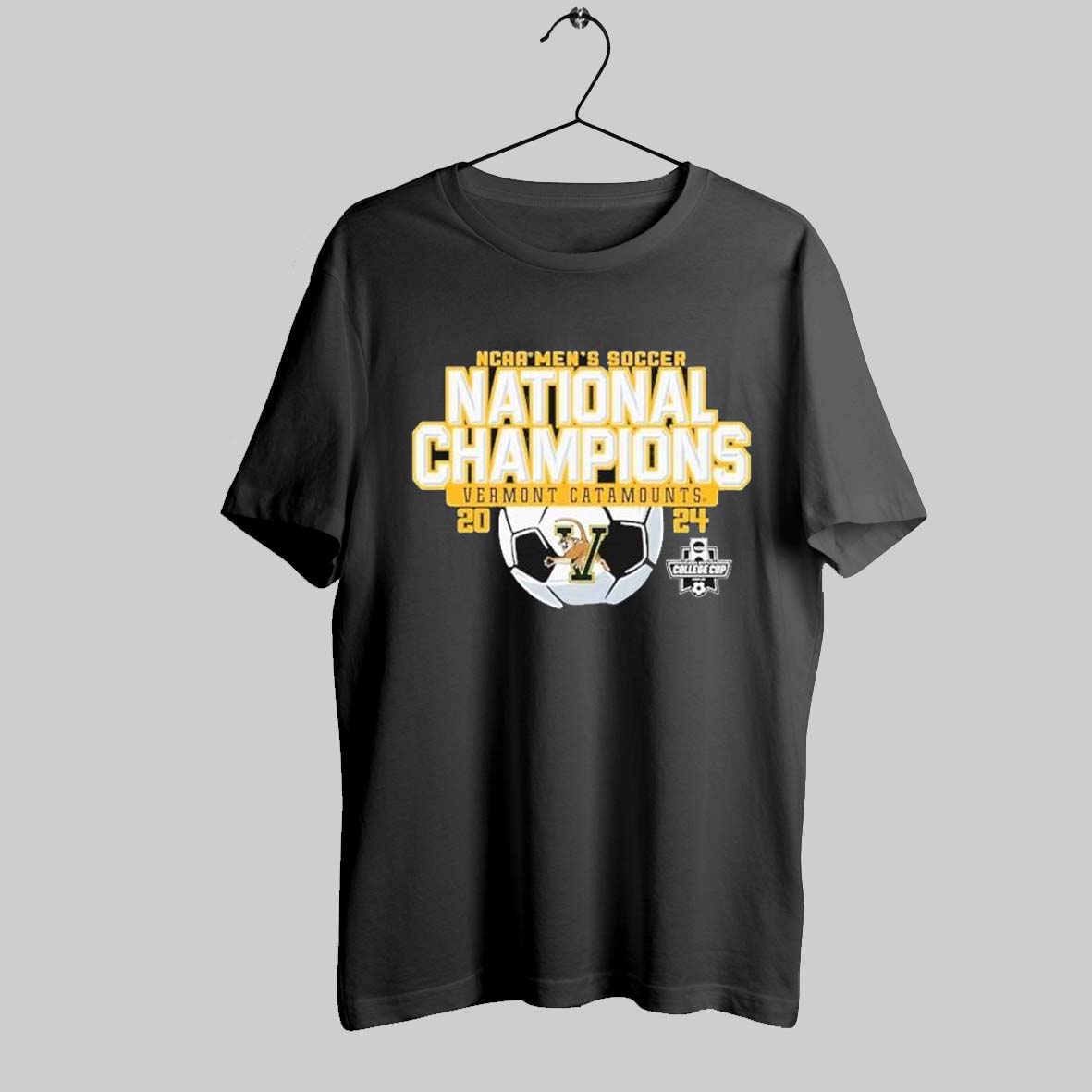Vermont Catamounts 2024 Ncaa Mens Soccer National Champions T Shirt