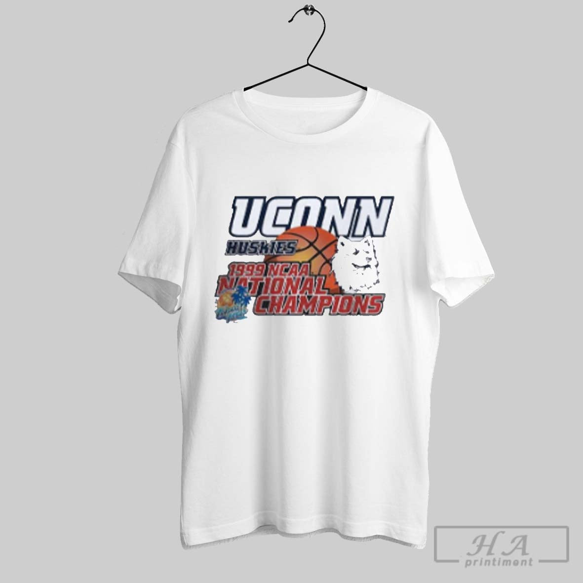 Uconn Huskies 1999 Ncaa National Champions Nba T Shirt