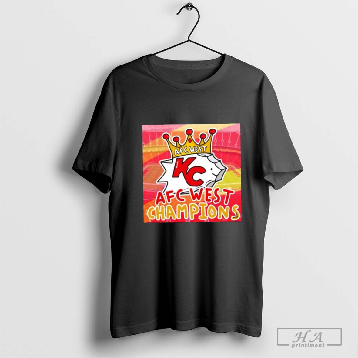The Kansas City Chiefs Afc West Champions Logo Shirt