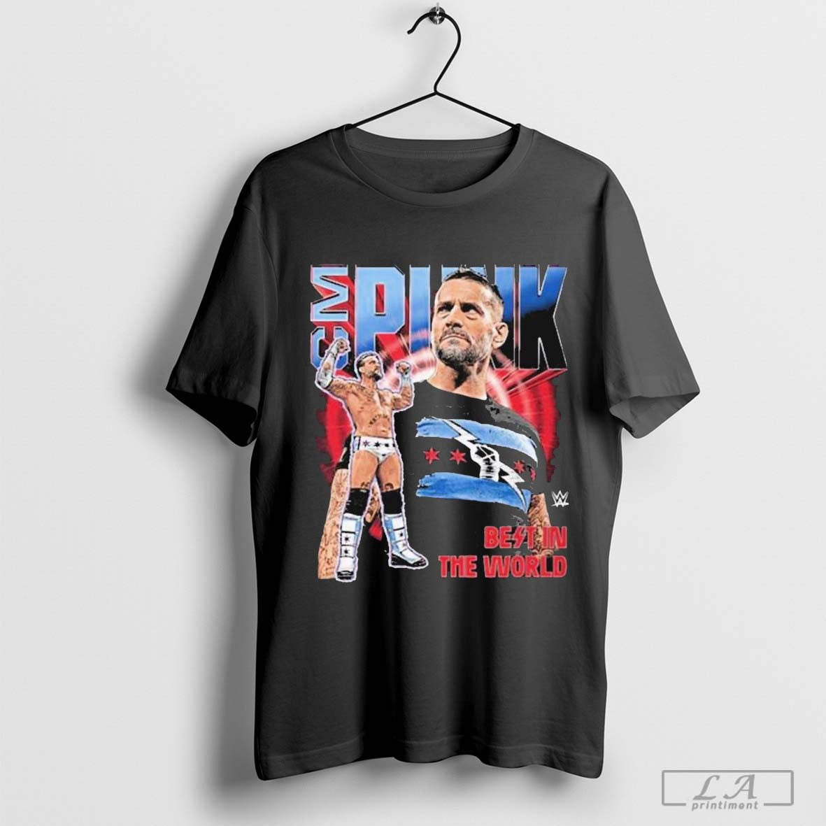 WWE Cm Punk Best In The World Graphic T-Shirt