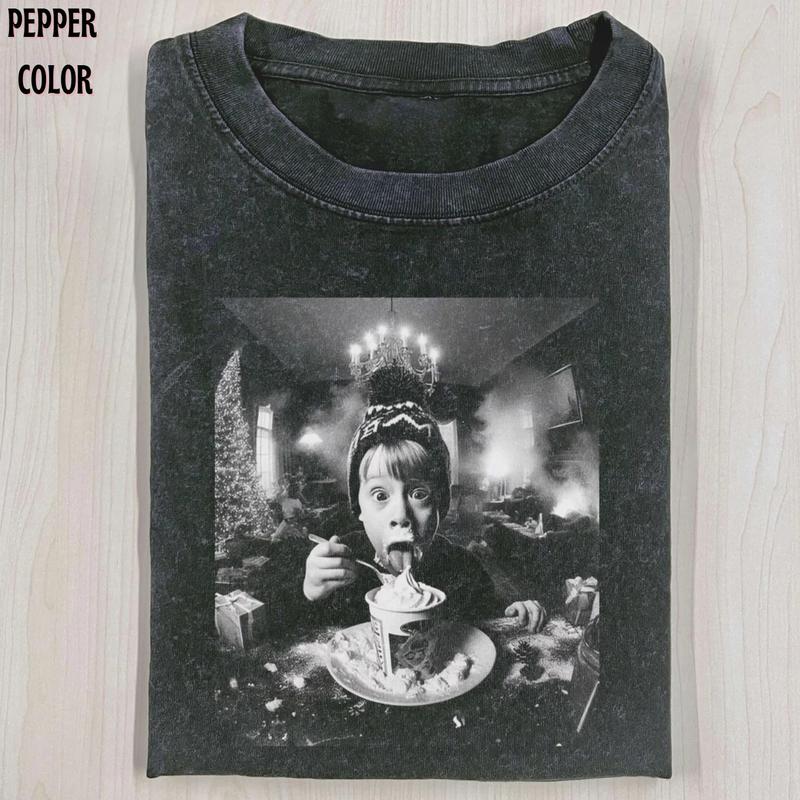 HOME ALONE T-SHIRTS , Movie funny graphic tees, vintage tees Menswear Top