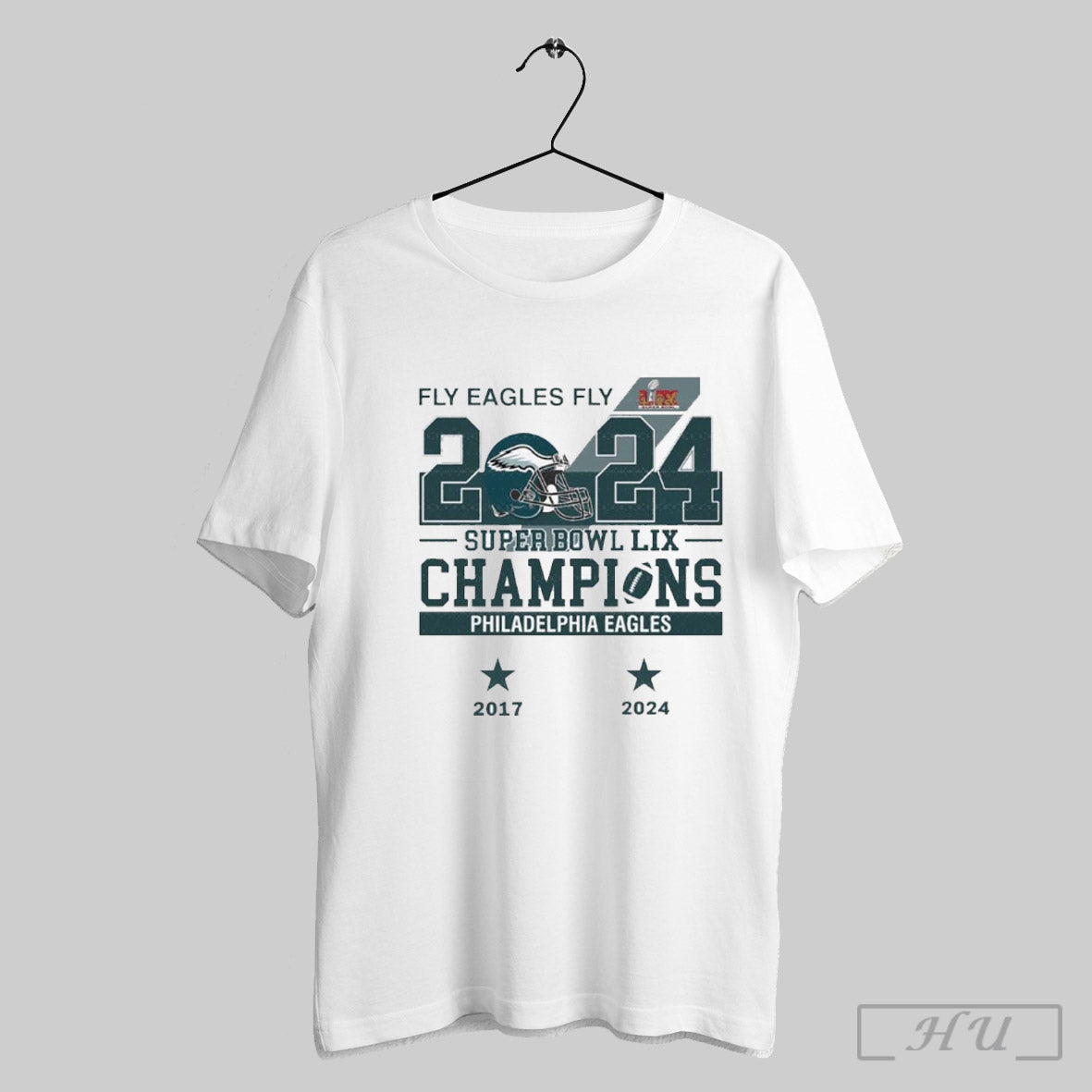 Trendy Fly Eagles Fly 2024 Super Bowl Champions Philadelphia Eagles T Shirt Sweatshirt